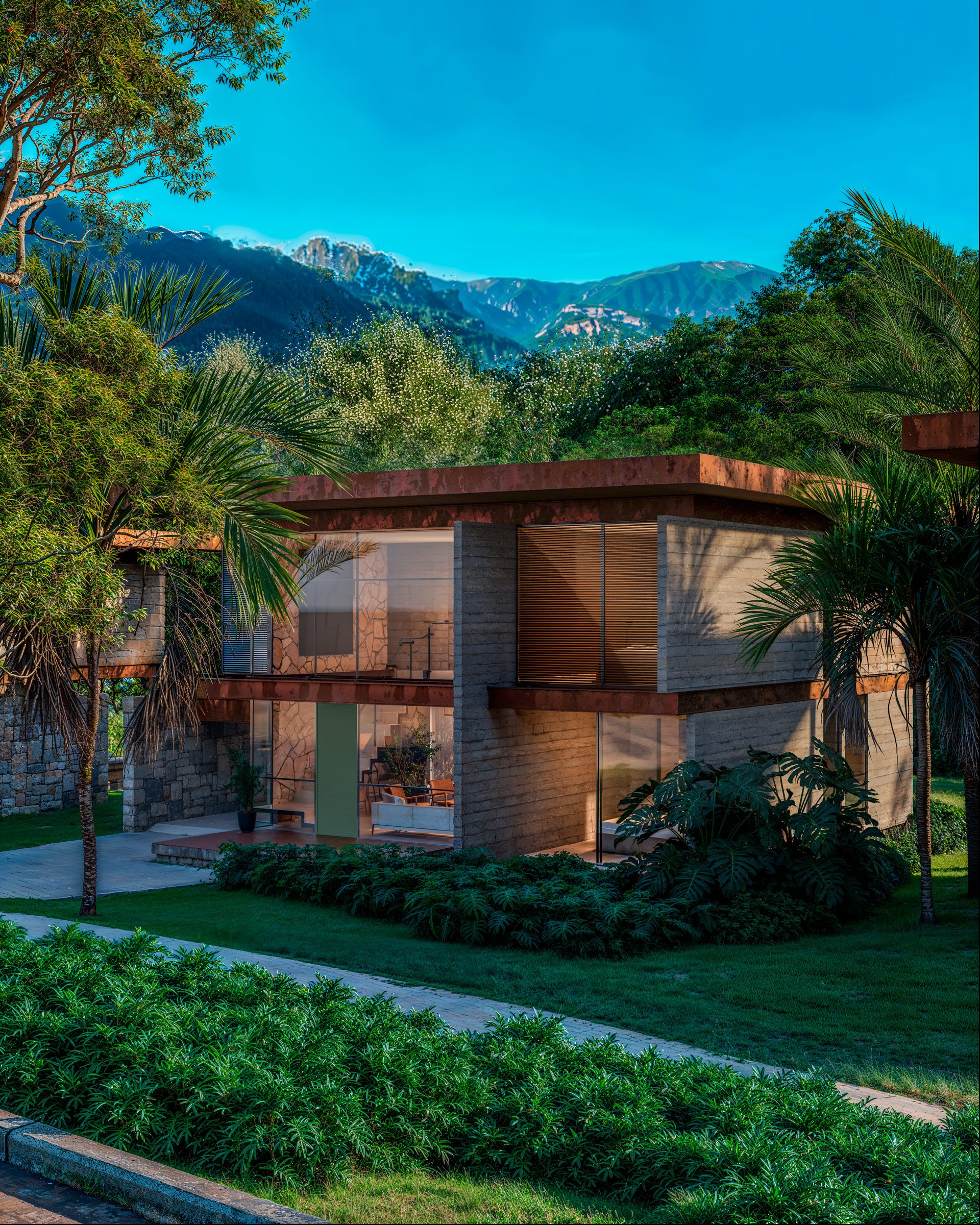 Exterior rendering