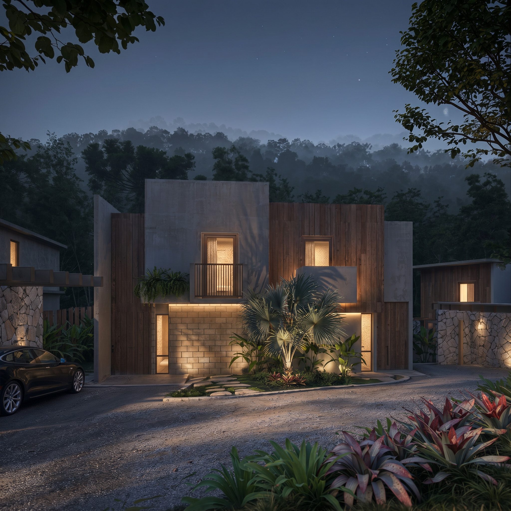 Exterior rendering