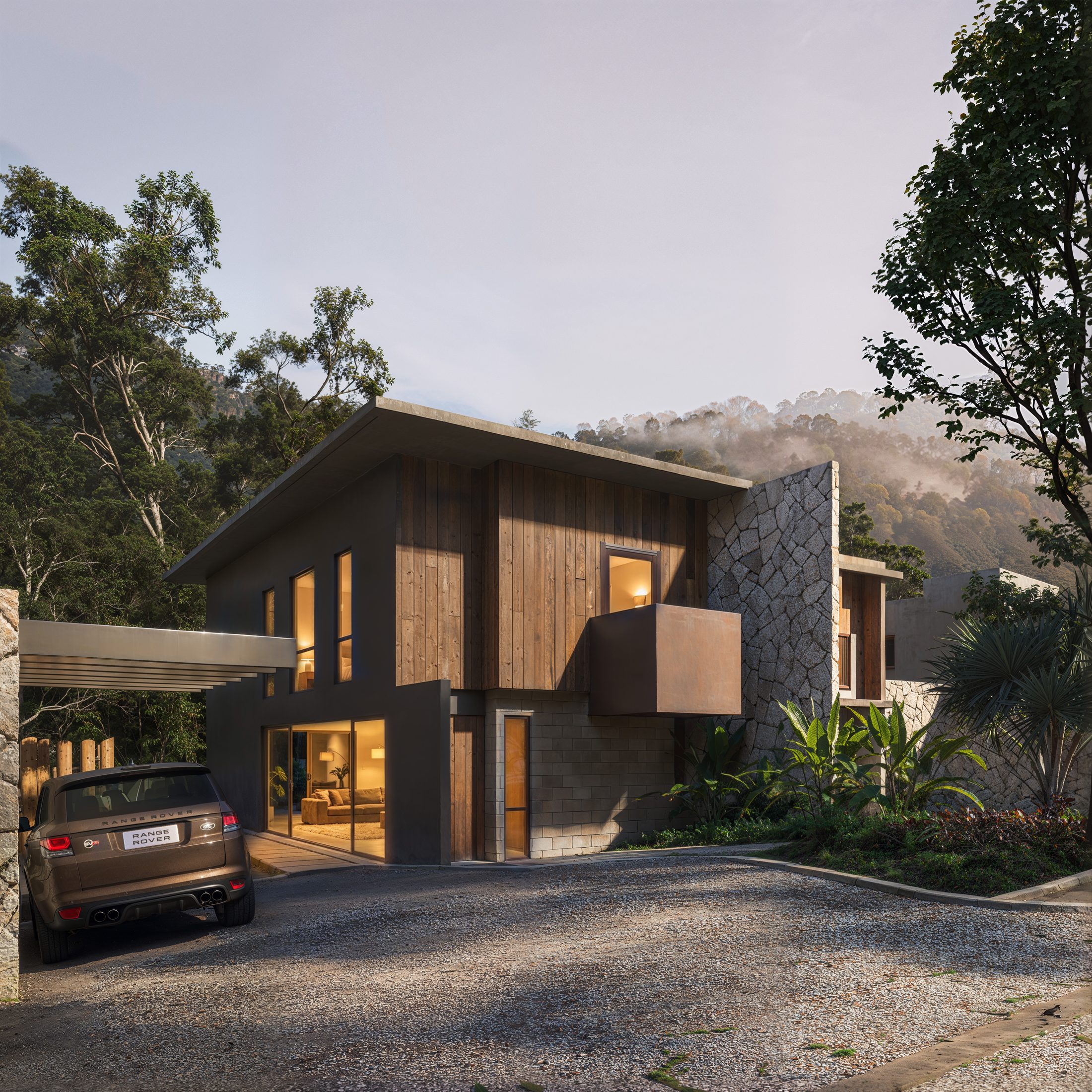 Exterior rendering