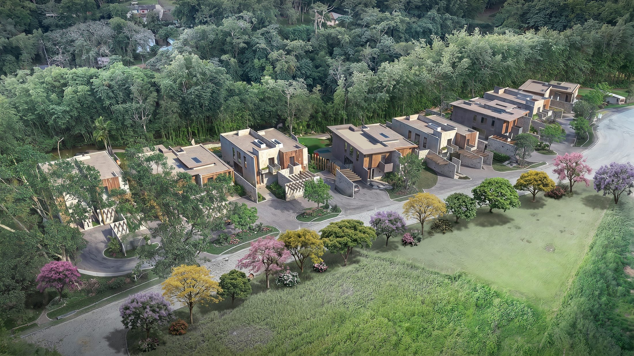 Aerial rendering